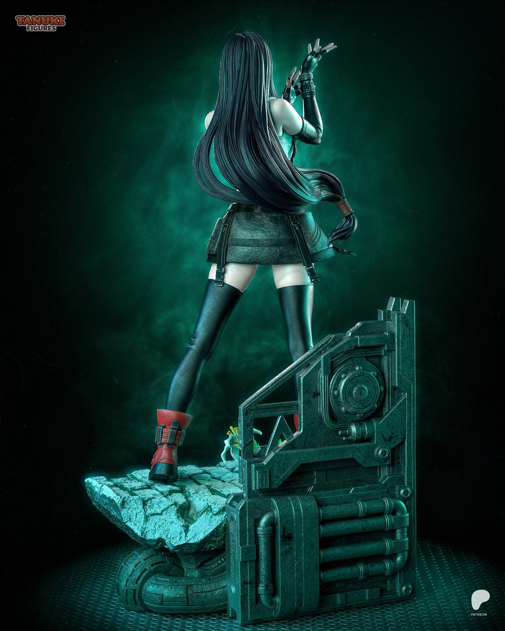 Tifa Lockhart (Final Fantasy) resin figure by Tanuki Figures — studio render 4