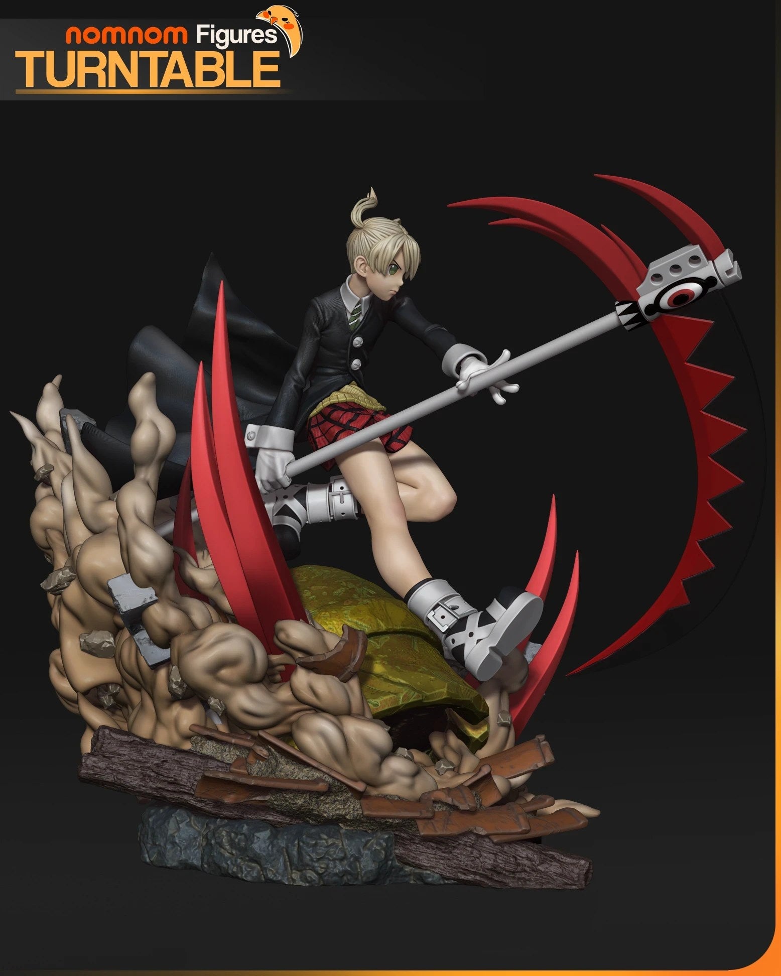 Maka Albarn Soul Eater resin figure by NomNom Figures — studio preview 7