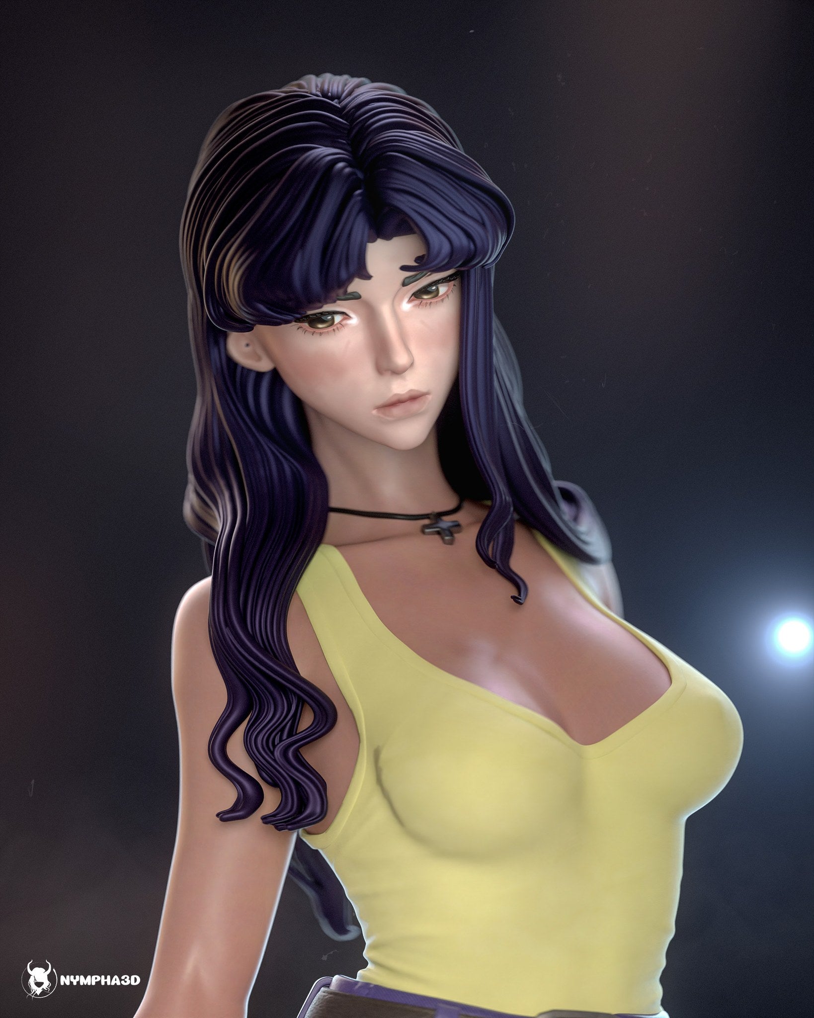 Misato Katsuragi (Evangelion) resin figure by Nympha — studio render 3