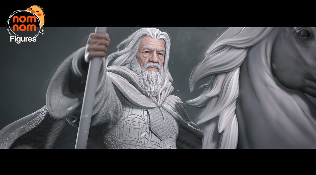 Gandalf the White — studio render 2