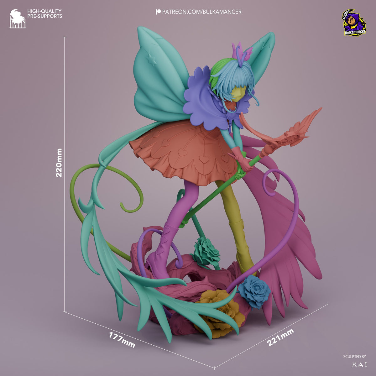 Sakura Kinomoto (Cardcaptor Sakura) resin figure by Bulkamancer — studio render 7