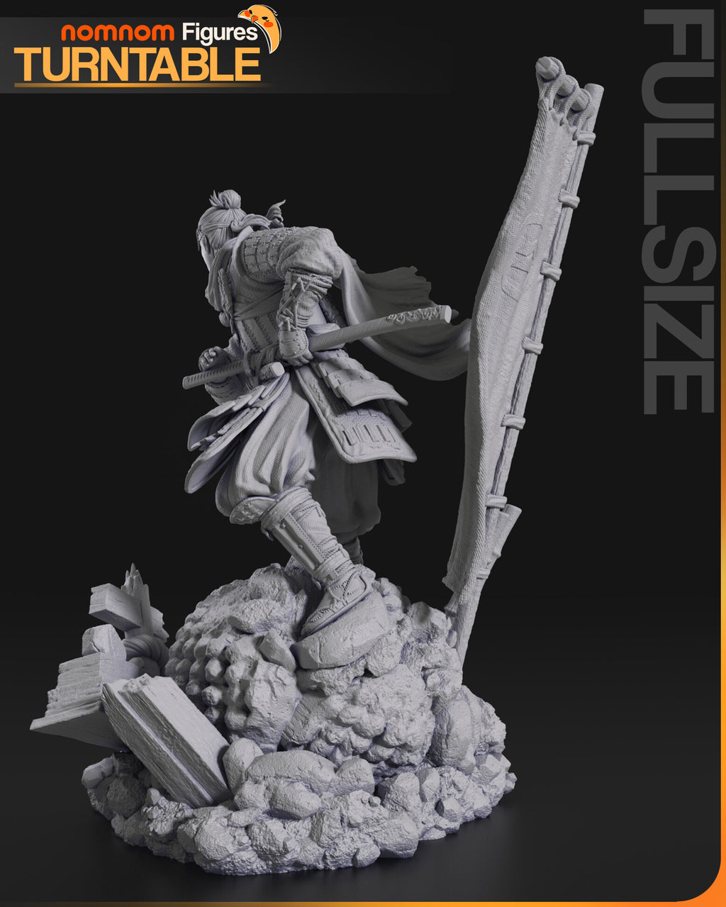 Jin Sakai — studio render 7