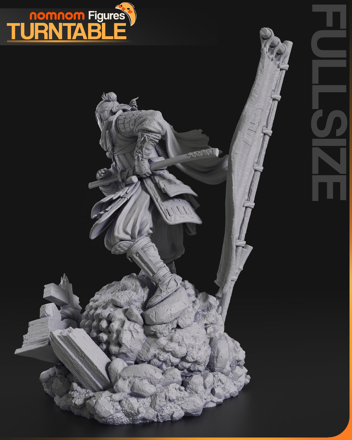 Jin Sakai — studio render 7