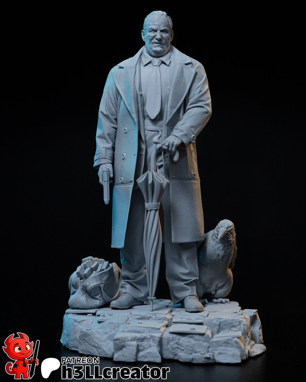 Oswald Cobb (DC) resin figure by h3LLcreator — studio render 4