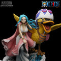 Princess Vivi and Karoo (One Piece) resin figure by Kaidan 3D — studio render 1