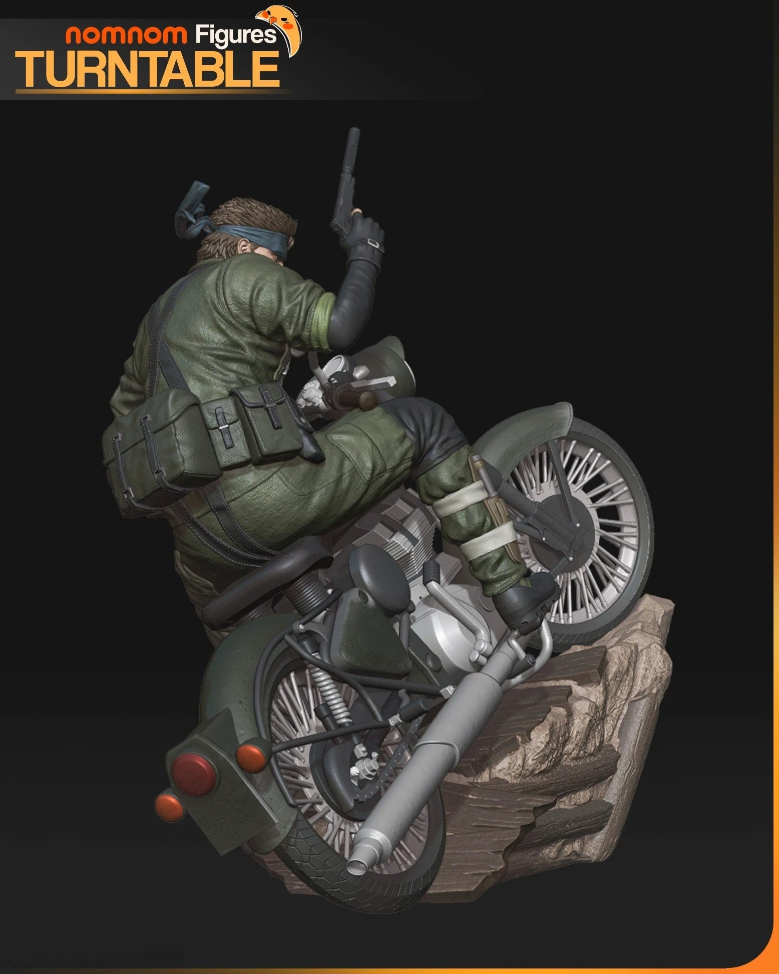 Naked Snake — studio render 7