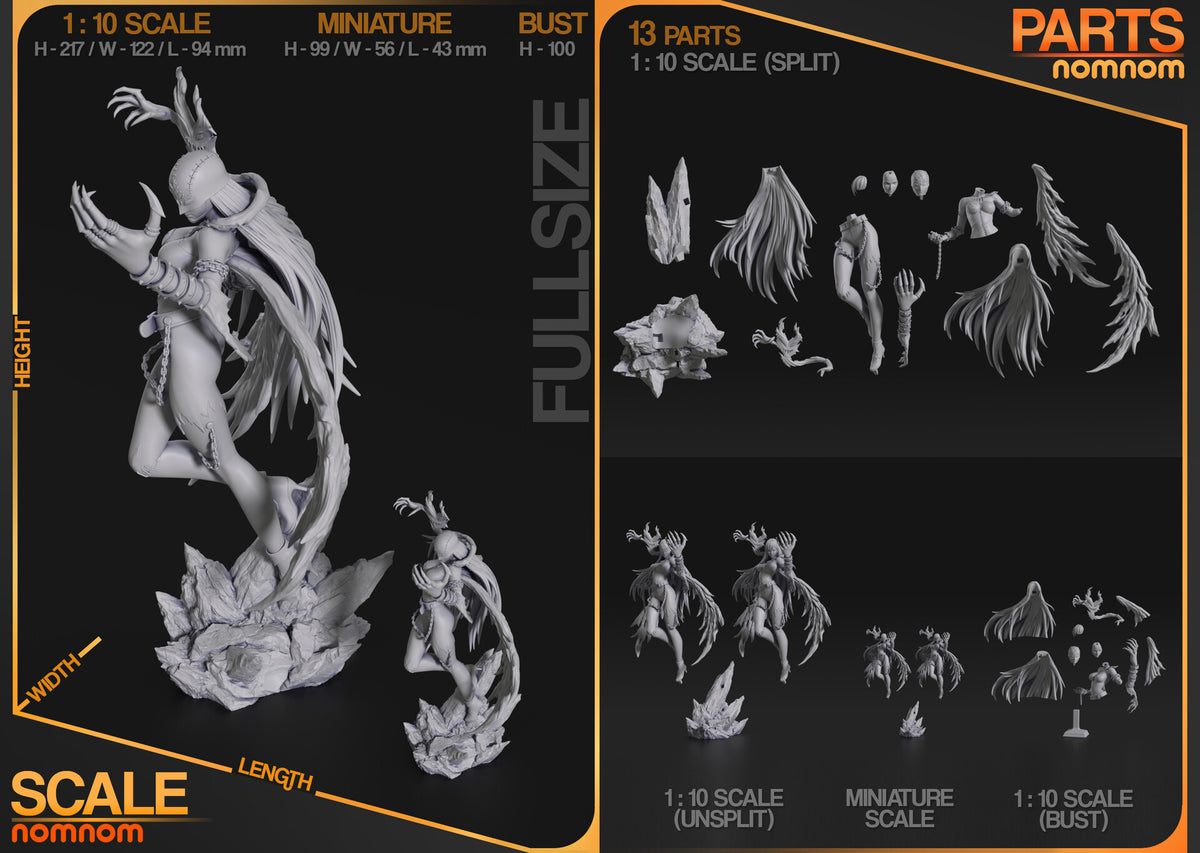 LadyDevimon — studio render 10