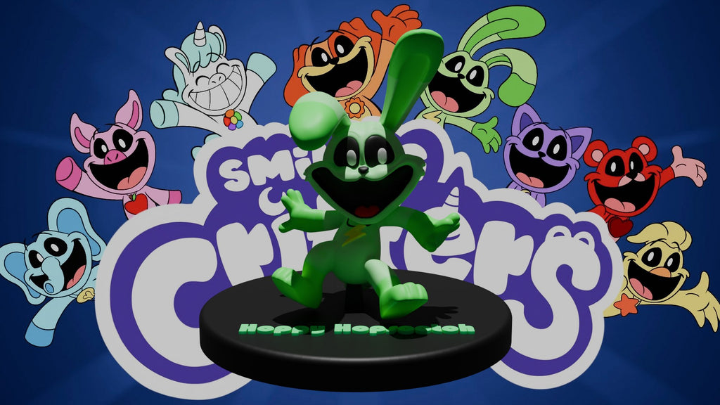 Hoppy Hopscotch (Poppy Playtime) resin figure by RemyJF — studio render 1