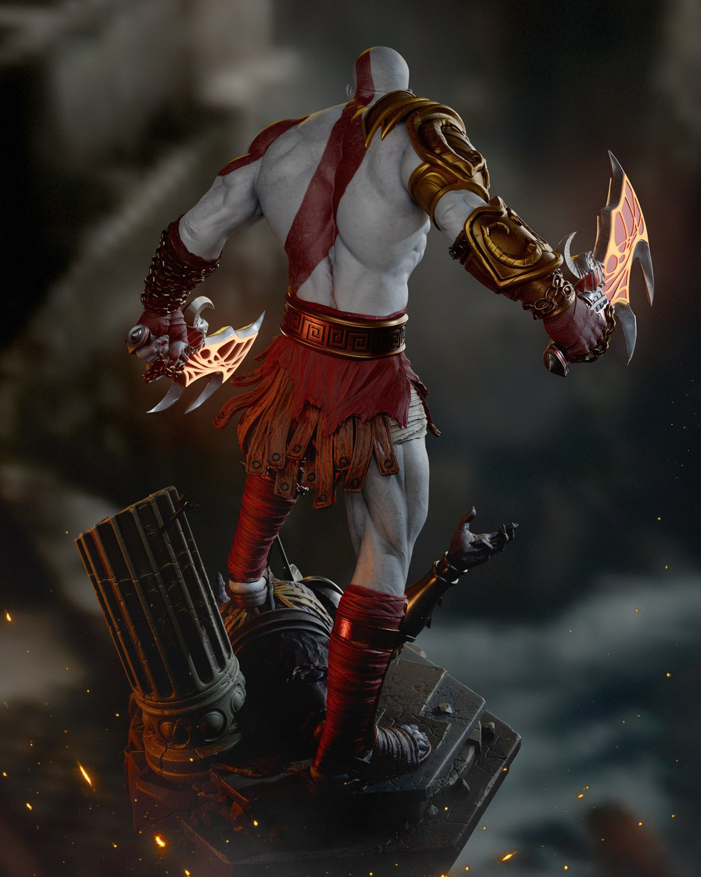Kratos — studio render 6