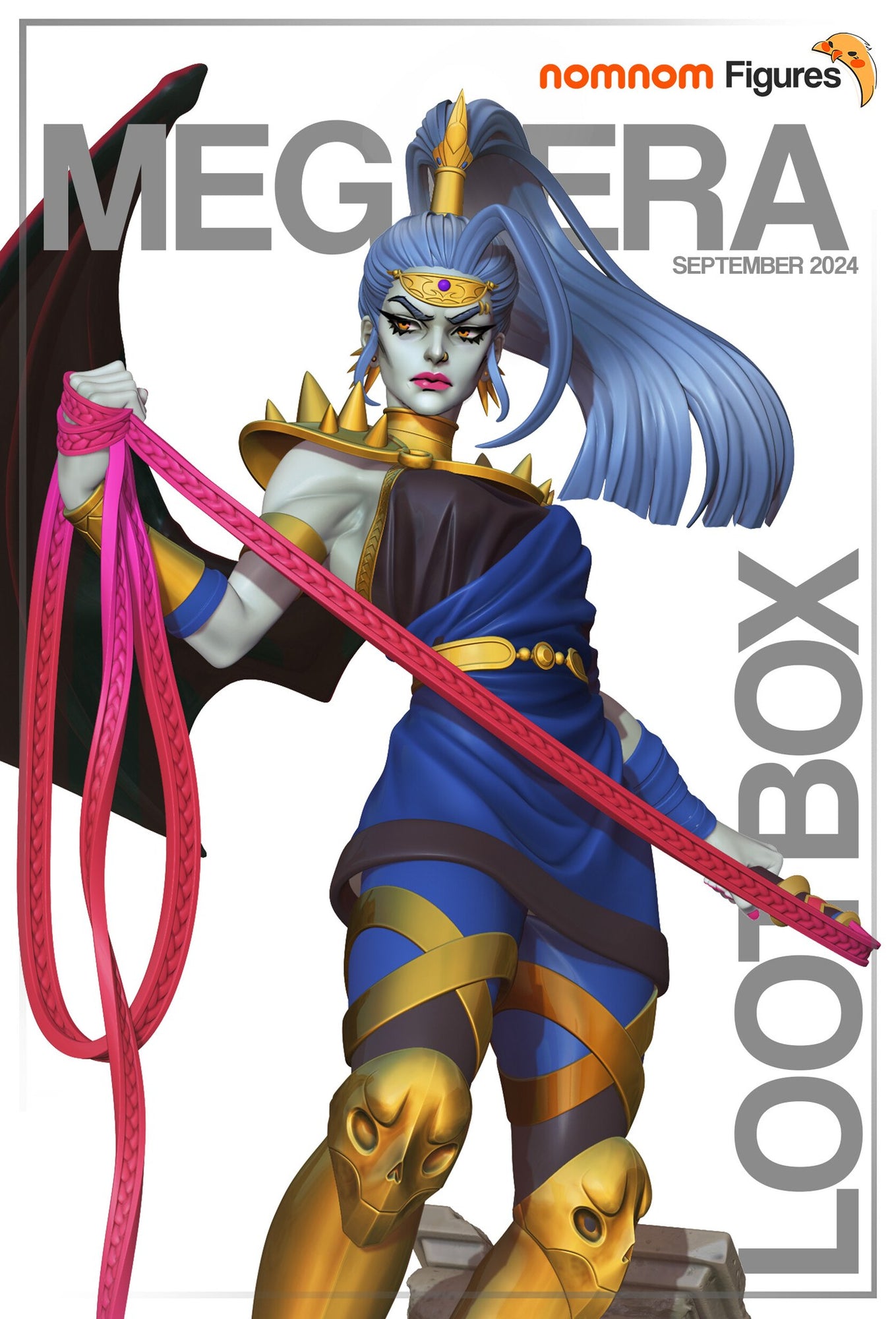 Megaera Hades resin figure by NomNom Figures — studio preview 1