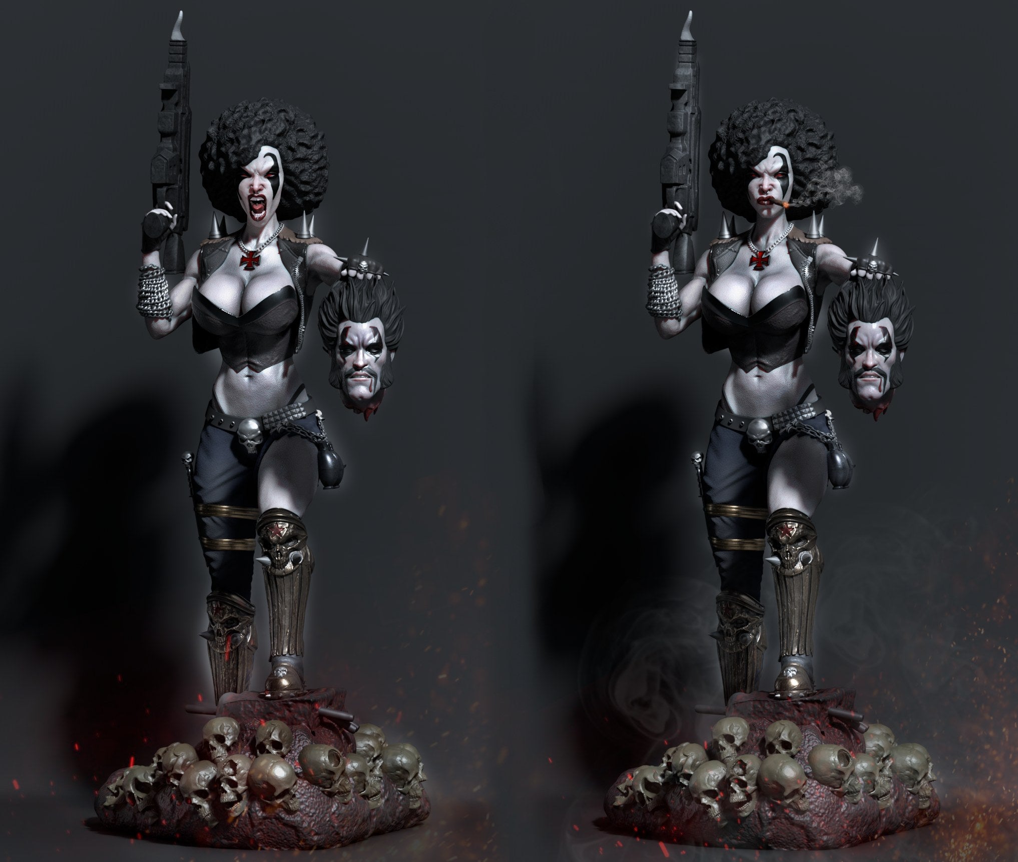 Lady Lobo — studio render 2