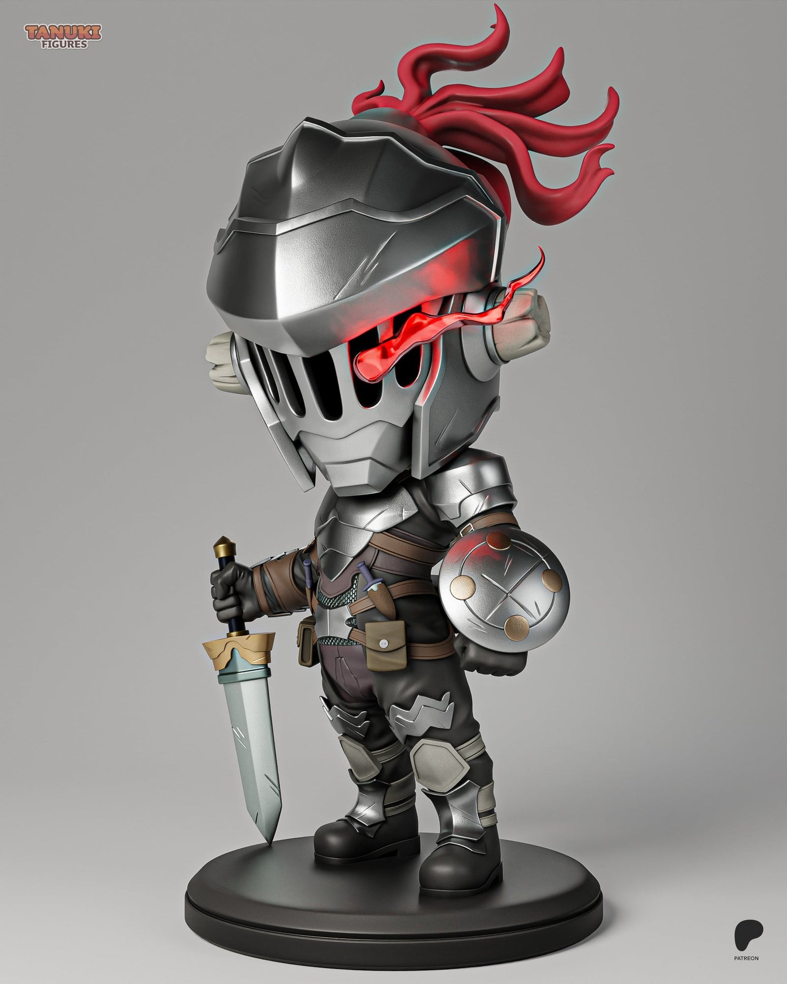 Goblin Slayer (Goblin Slayer) resin figure by Tanuki Figures — studio render 2