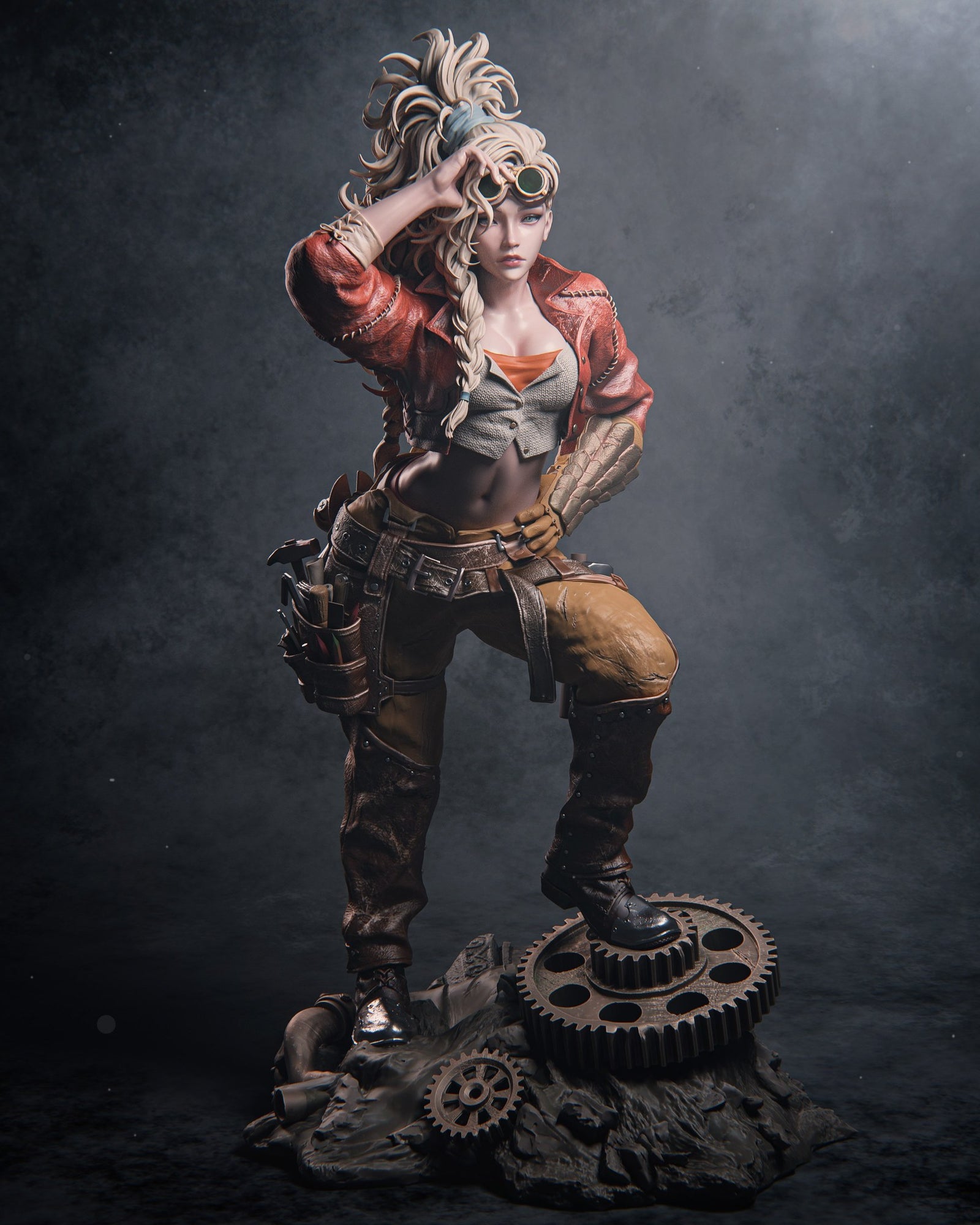 Gemma Monster Hunter resin figure by CA 3D Studios — studio preview 1
