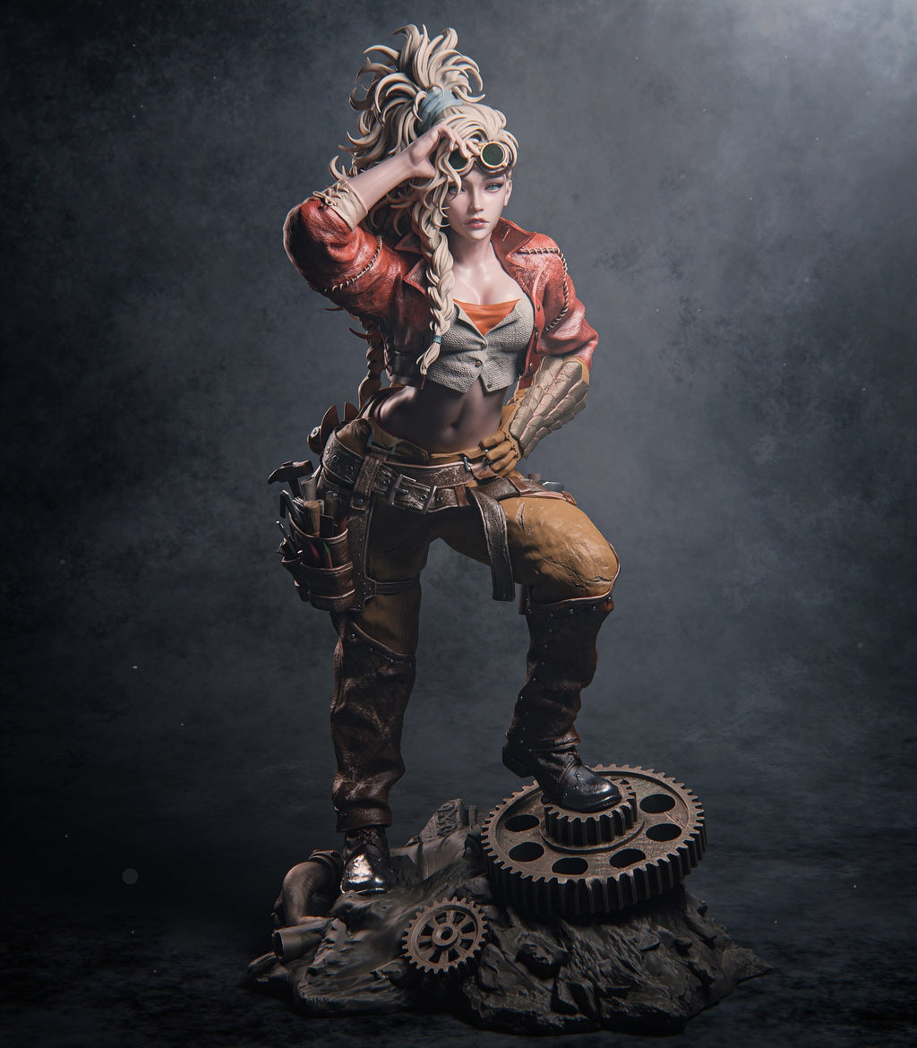 Gemma Monster Hunter resin figure by CA 3D Studios — studio preview 1