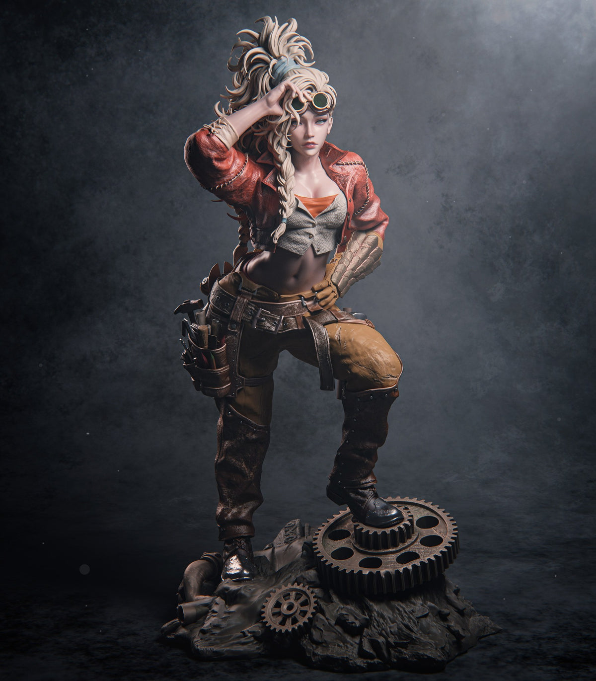 Gemma Monster Hunter resin figure by CA 3D Studios — studio preview 1