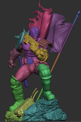 Judge Dredd — studio render 6