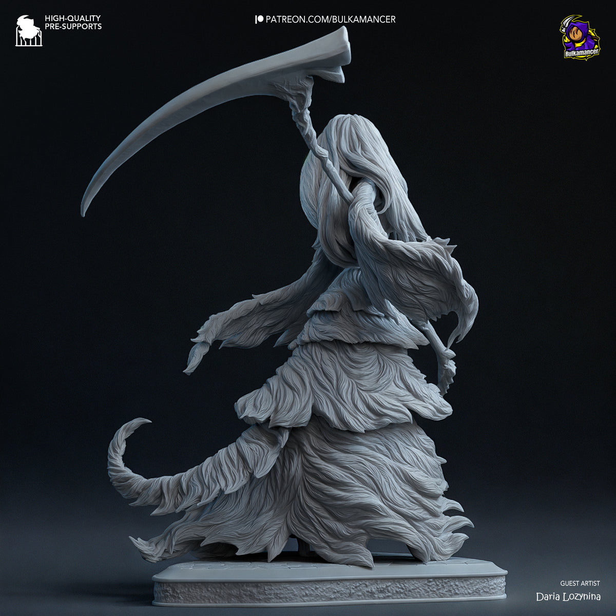 Crossbreed Priscilla (Dark Souls) resin figure by Bulkamancer — studio render 11