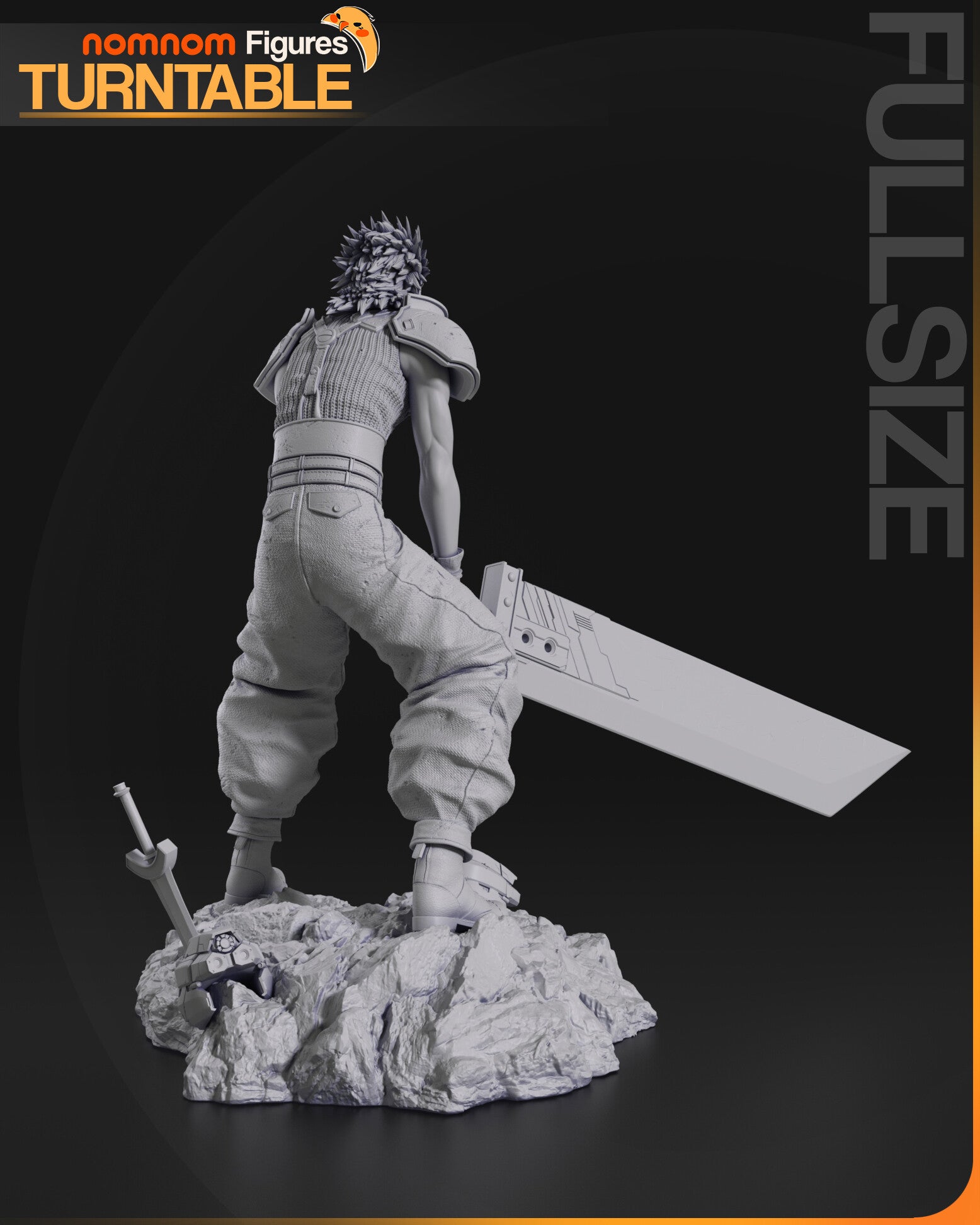 Zack Fair — studio render 8