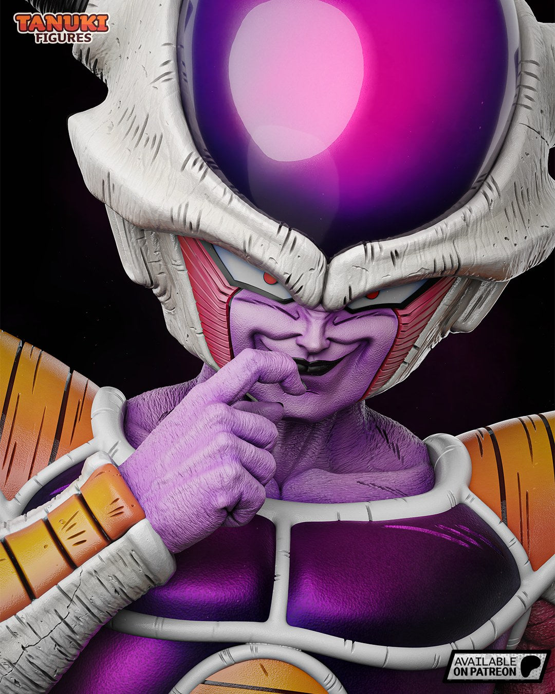 Frieza (Dragon Ball) resin figure by Tanuki Figures — studio render 5