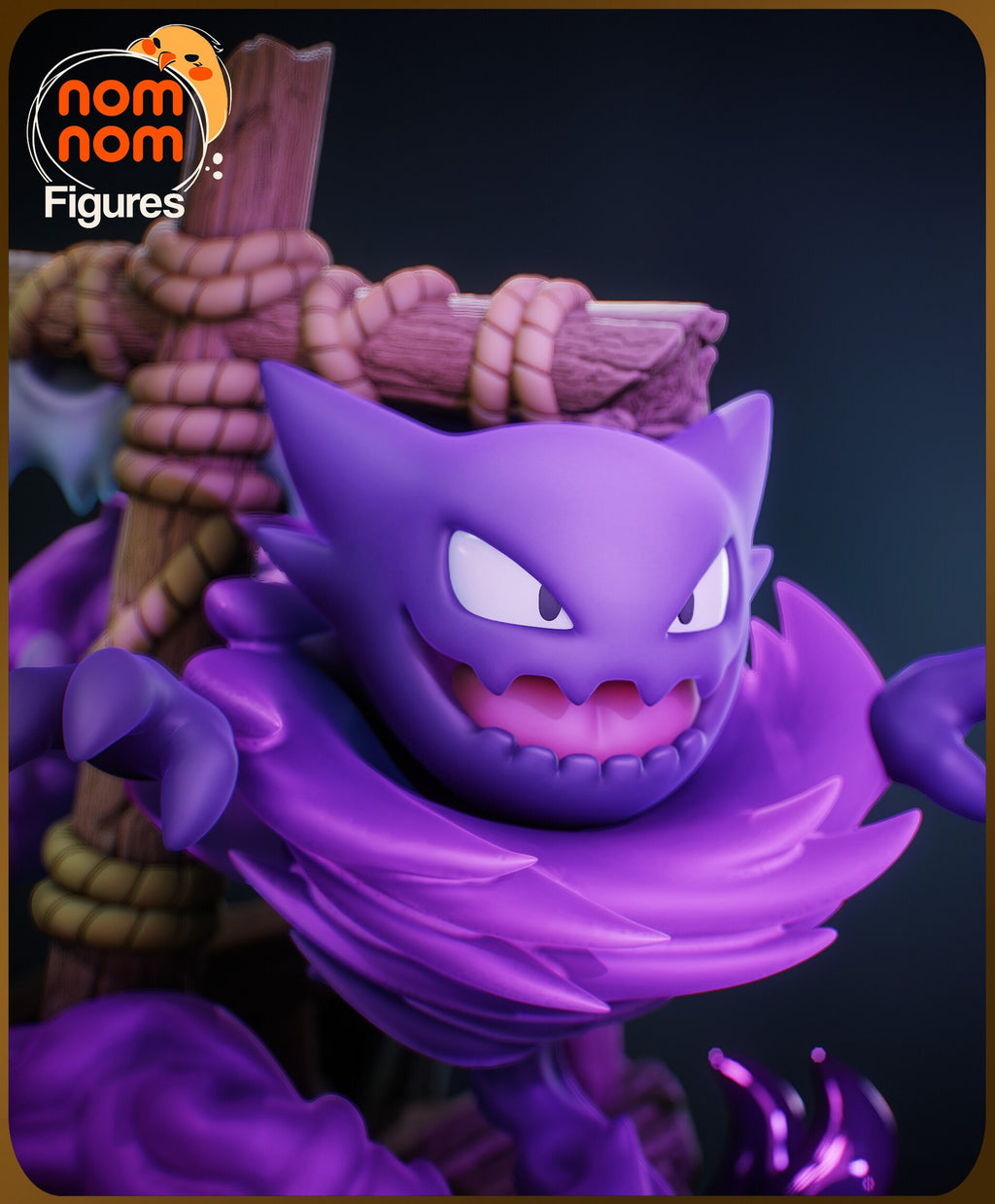 Ghost Pokemon Diorama — studio render 7