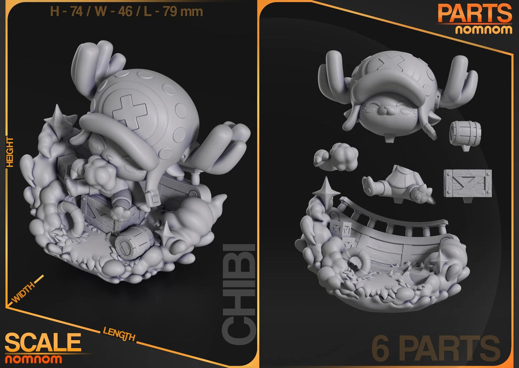 Tony Tony Chopper — studio render 3