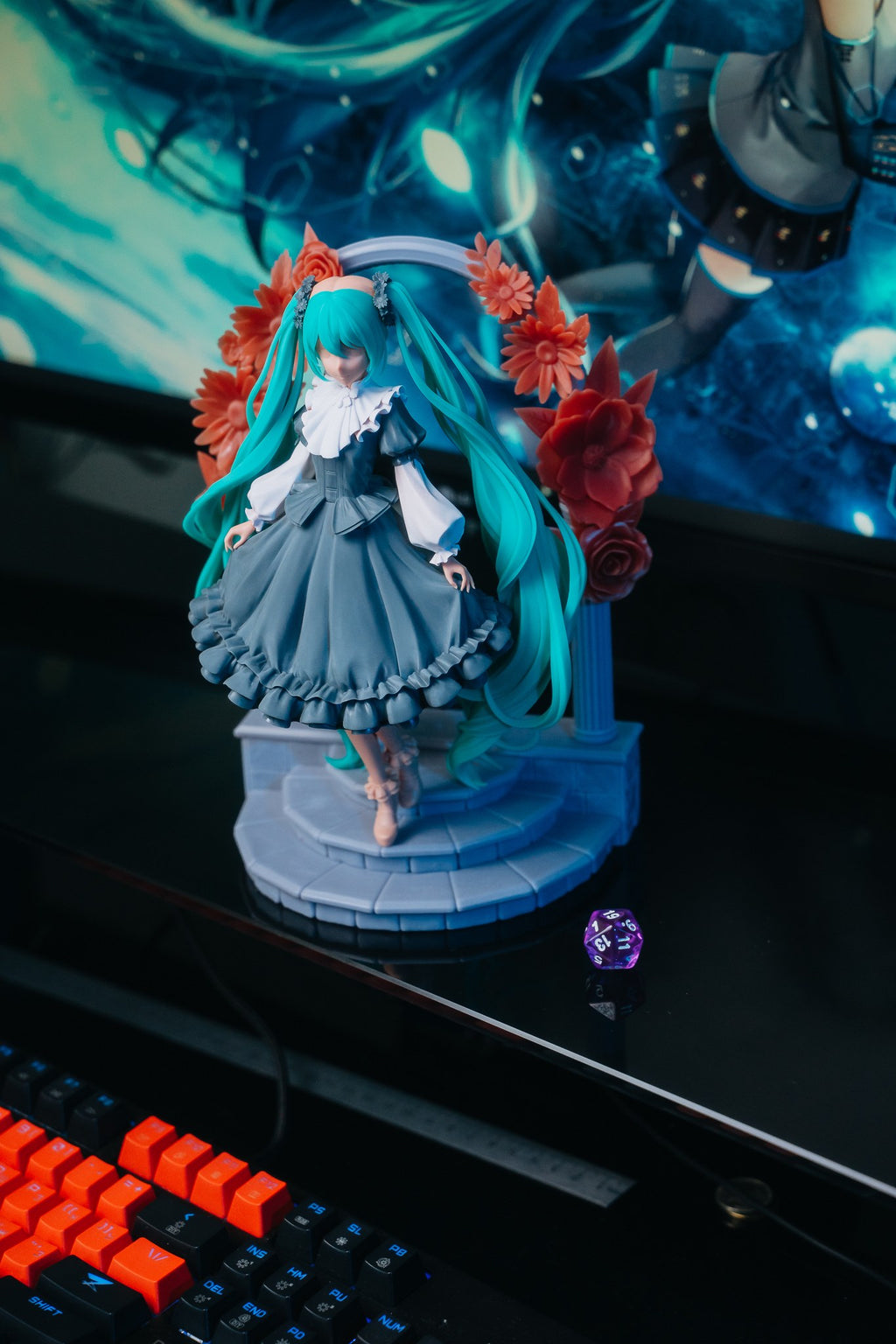 Hatsune Miku (Vocaloid) resin figure by Bulkamancer — studio render 20