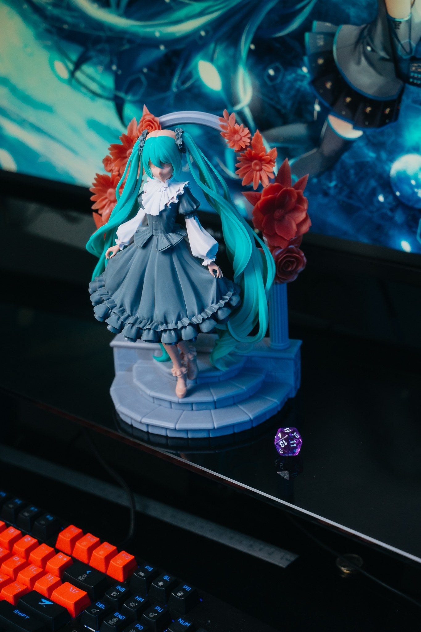 Hatsune Miku (Vocaloid) resin figure by Bulkamancer — studio render 20