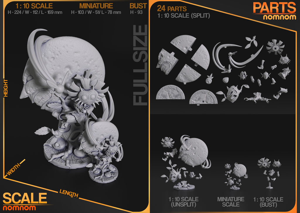 Skull Kid — studio render 3