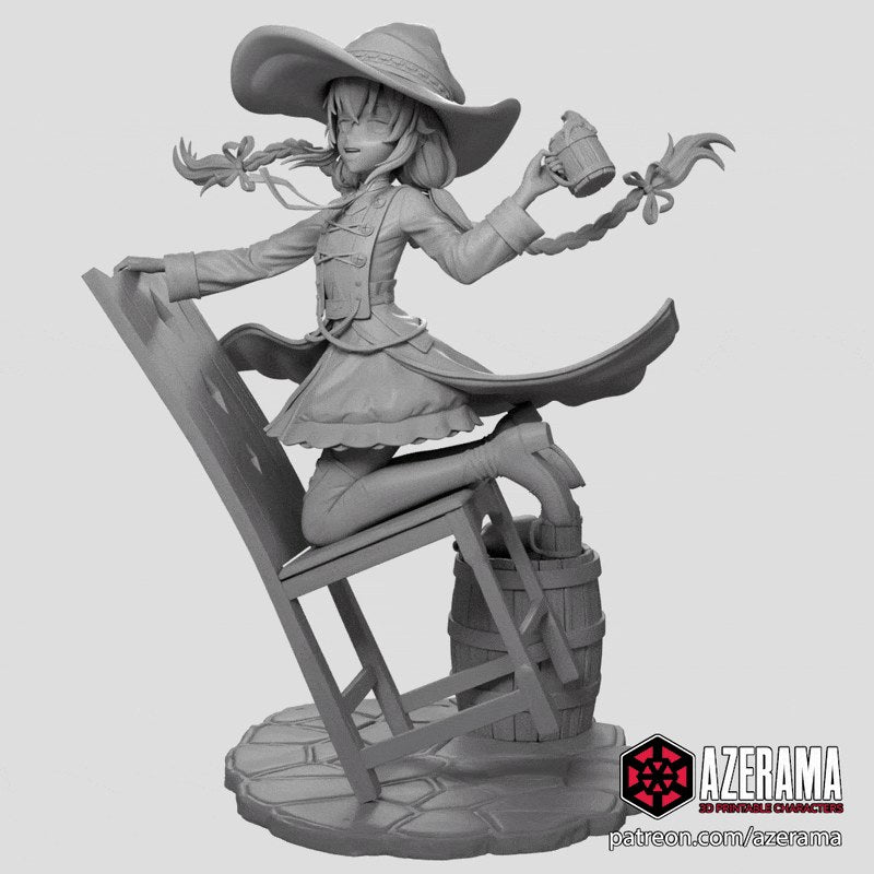 Roxy Migurdia (Mushoku Tensei) resin figure by Azerama — studio render 6