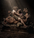 Samson and the lion (Biblical mythology) resin figure by CA 3D Studios — studio render 1