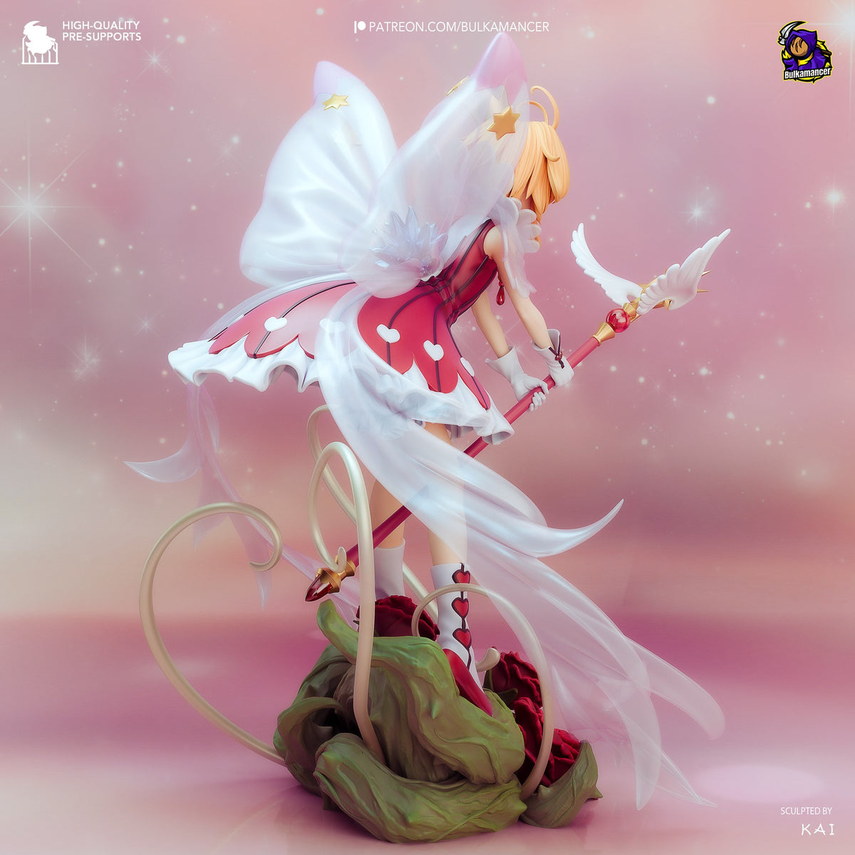 Sakura Kinomoto (Cardcaptor Sakura) resin figure by Bulkamancer — studio render 4