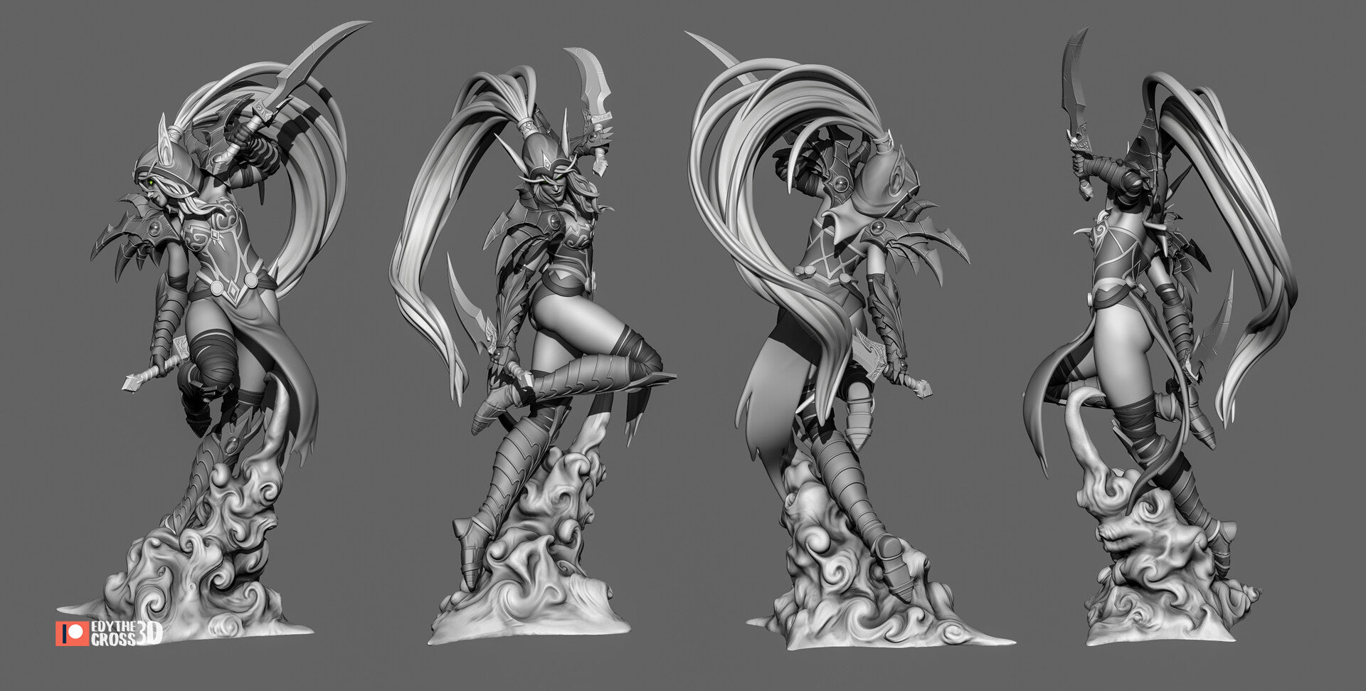 Valeera Sanguinar — studio render 2