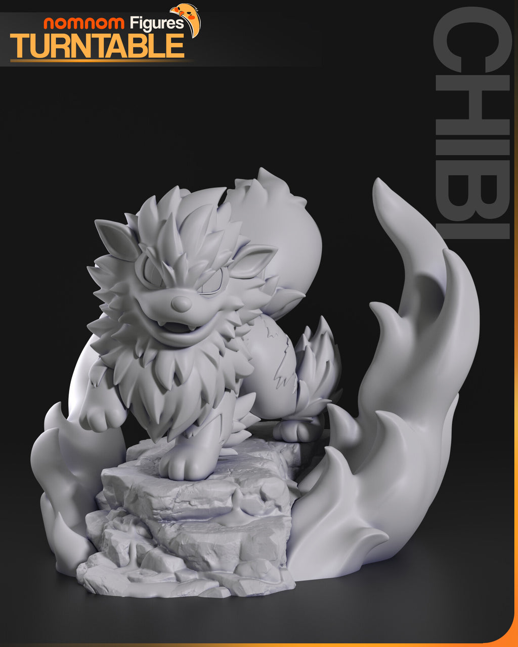 Arcanine — studio render 6