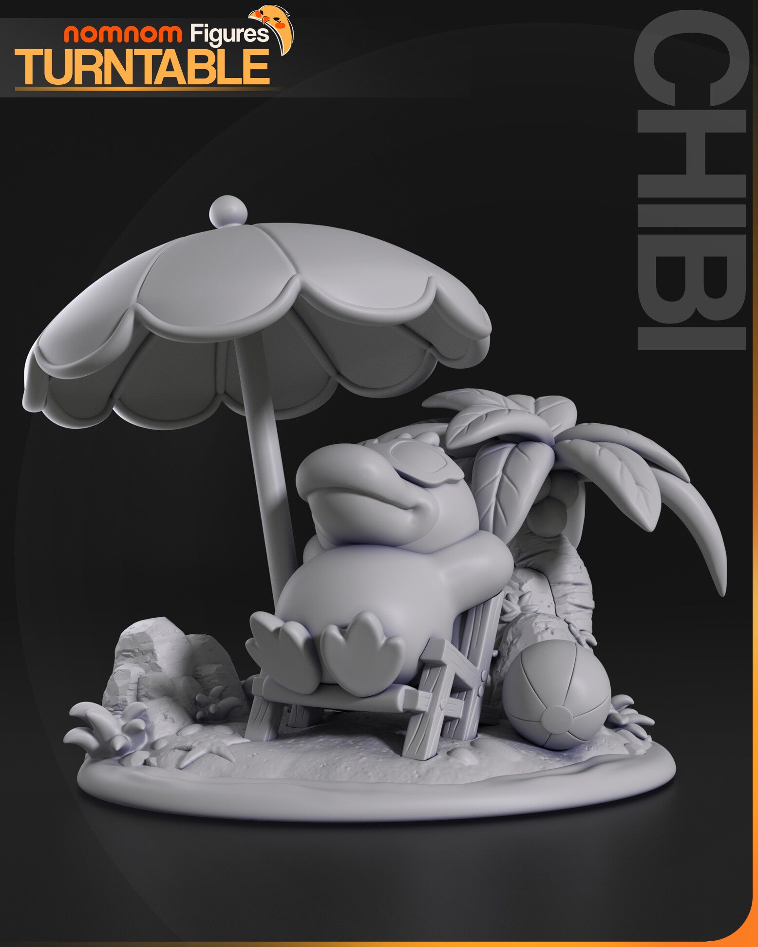 Psyduck — studio render 5