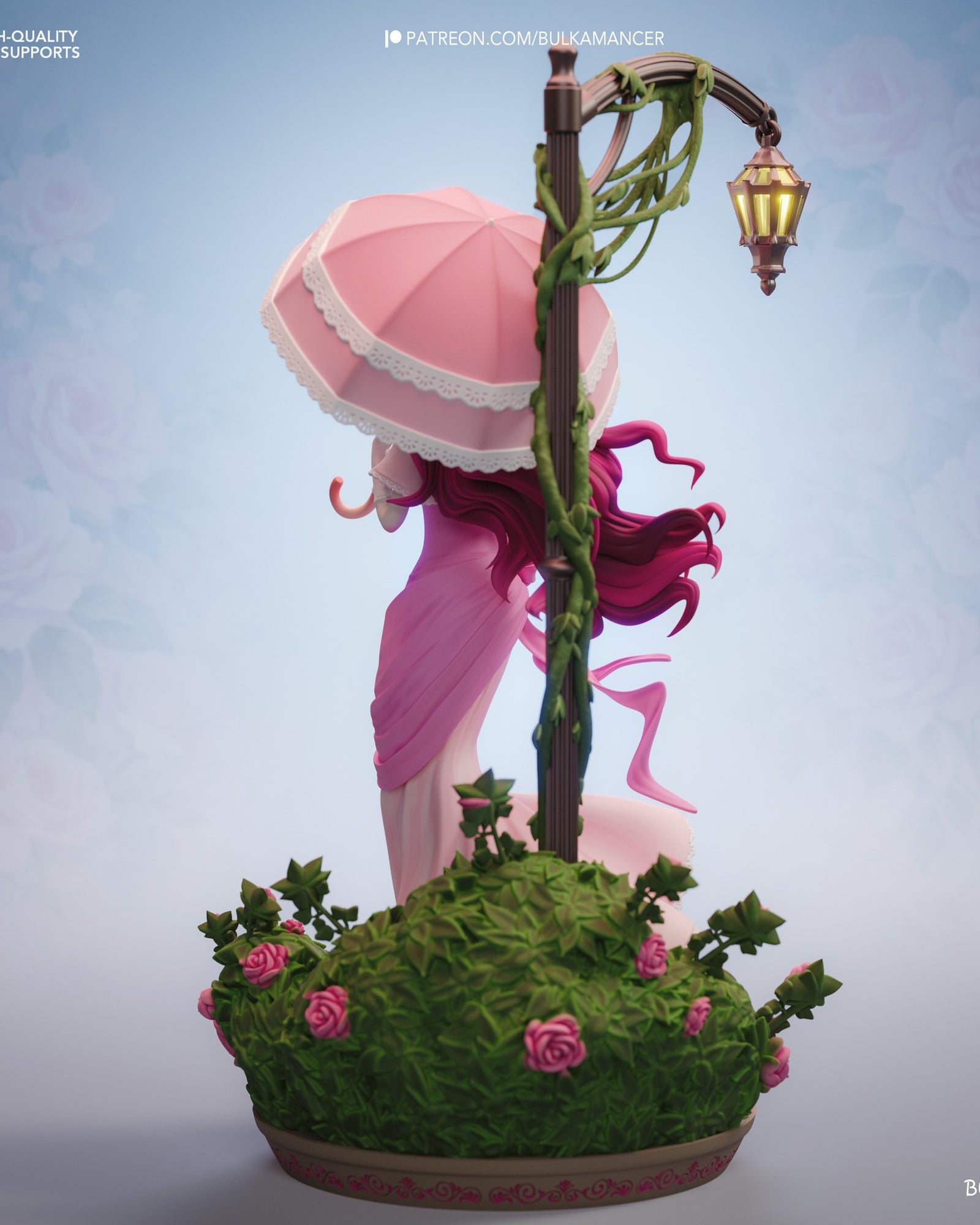 Penelope Eckhart (Villains Are Destined to Die) resin figure by Bulkamancer — studio render 5
