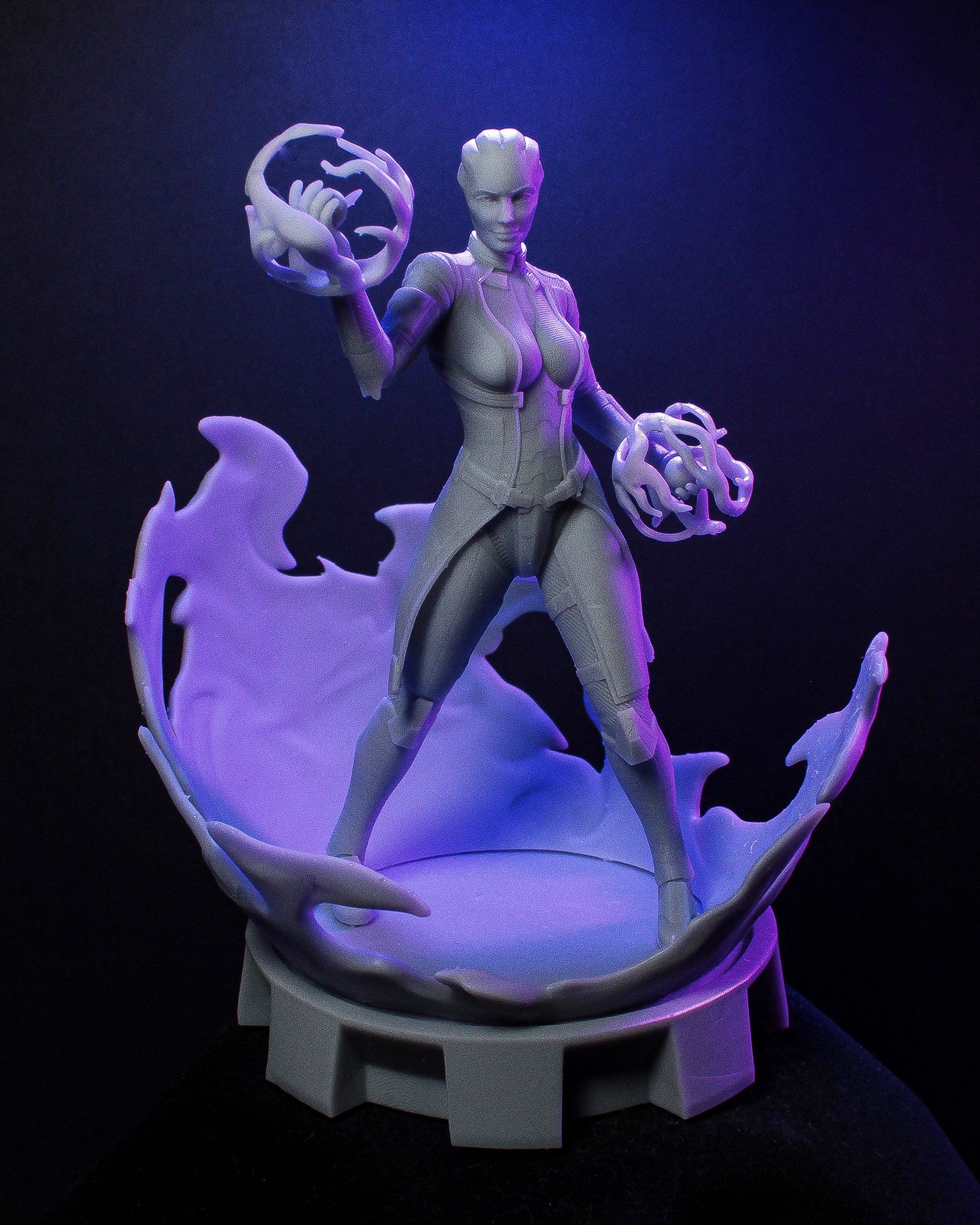 Liara T'Soni (Mass Effect) resin figure by h3LLcreator — studio render 4