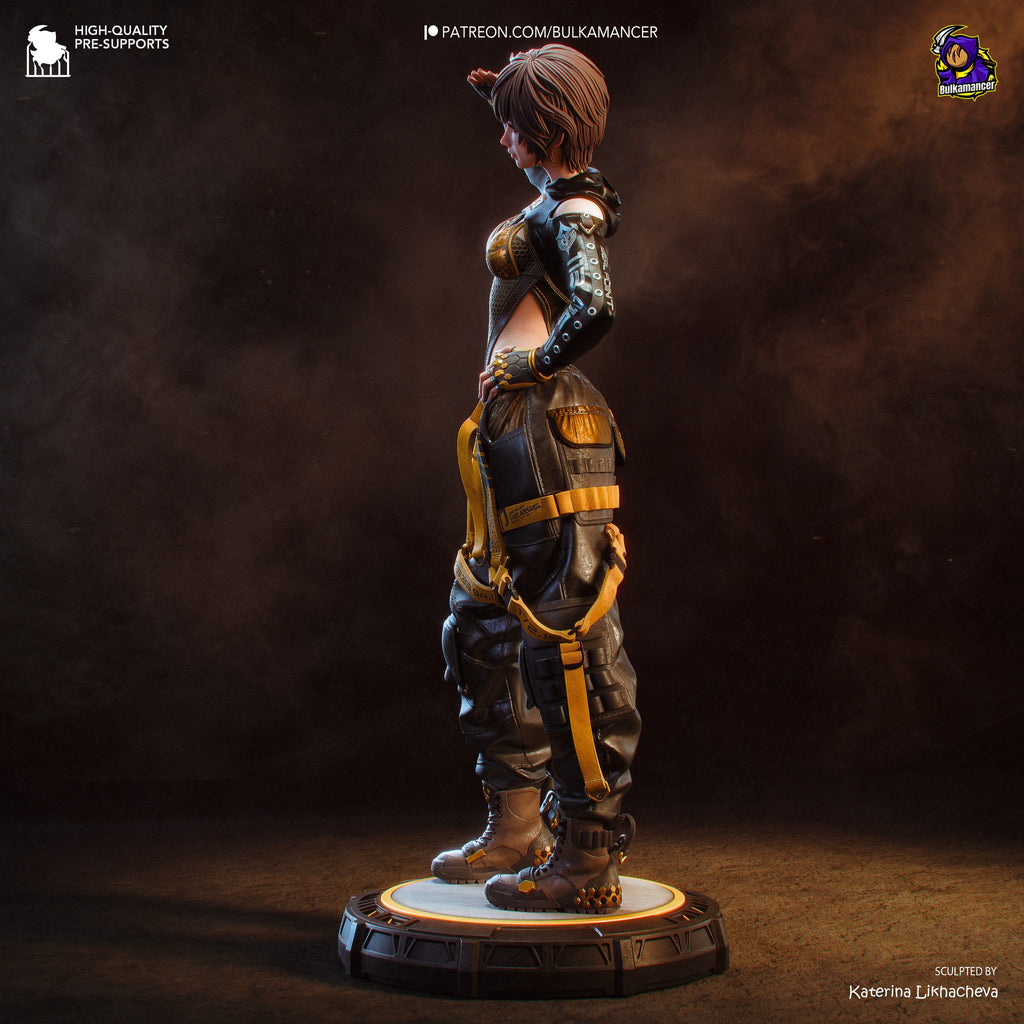 Lily Artemis II (Stellar Blade) resin figure by Bulkamancer — studio render 4