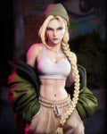 Cammy White Street Fighter resin figure by CA 3D Studios — studio preview 1