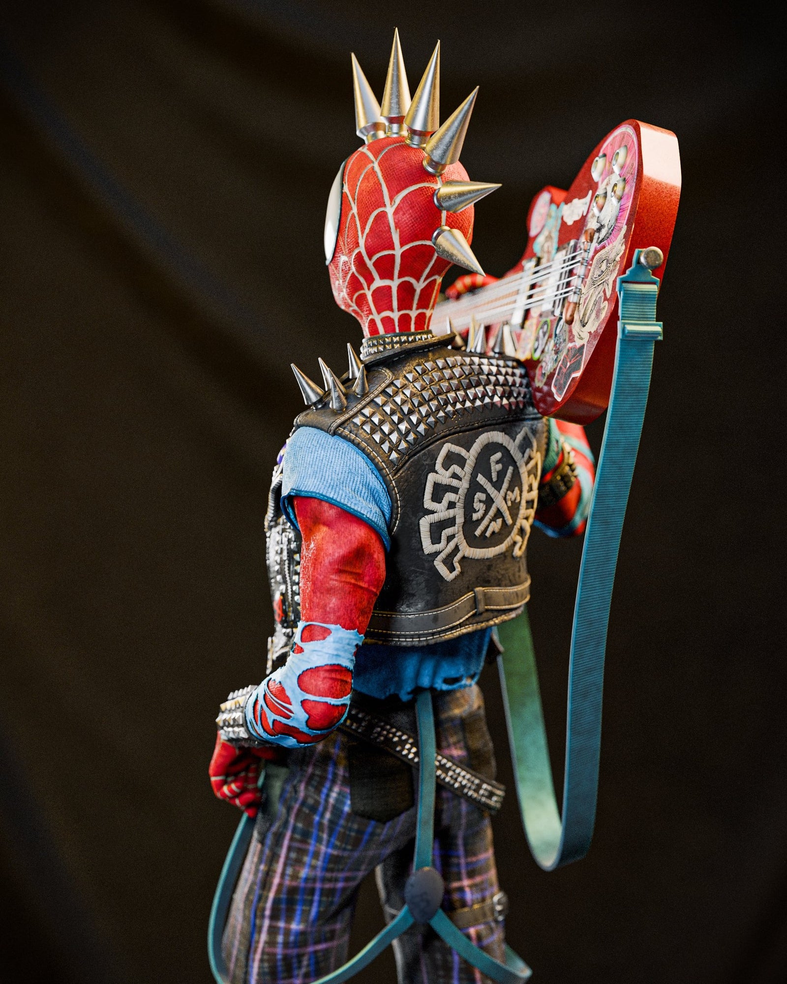Hobie Brown Marvel resin figure by CA 3D Studios — studio preview 2