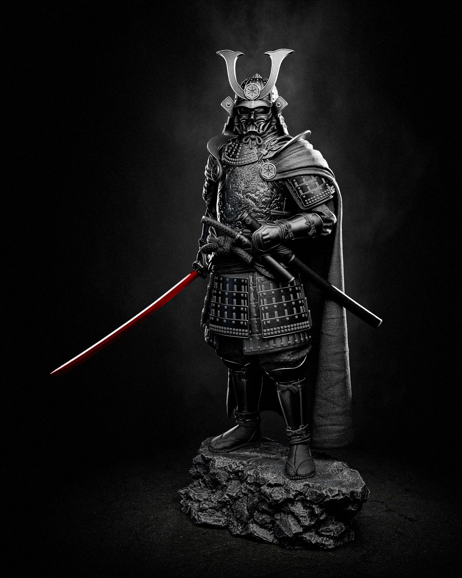 Darth Vader Star Wars resin figure by CA 3D Studios — studio preview 4