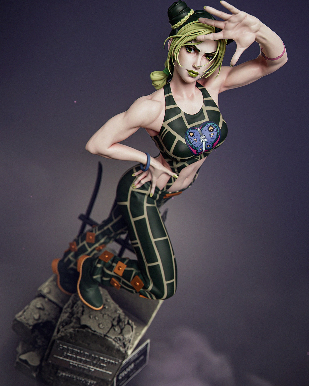 Jolyne Cujoh Jojo's Bizarre Adventure resin figure by CA 3D Studios — studio preview 2