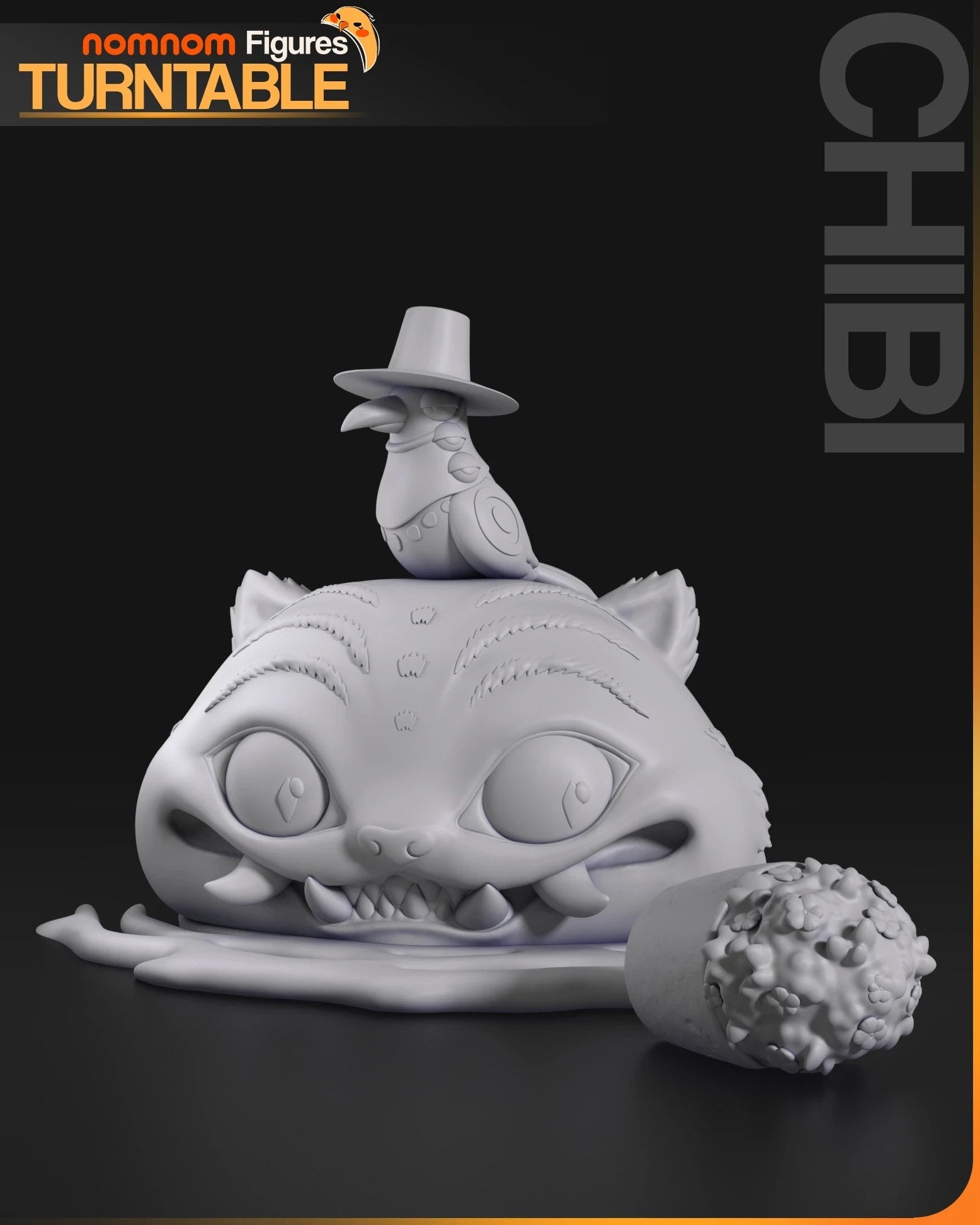 Derpy Tiger — studio render 3
