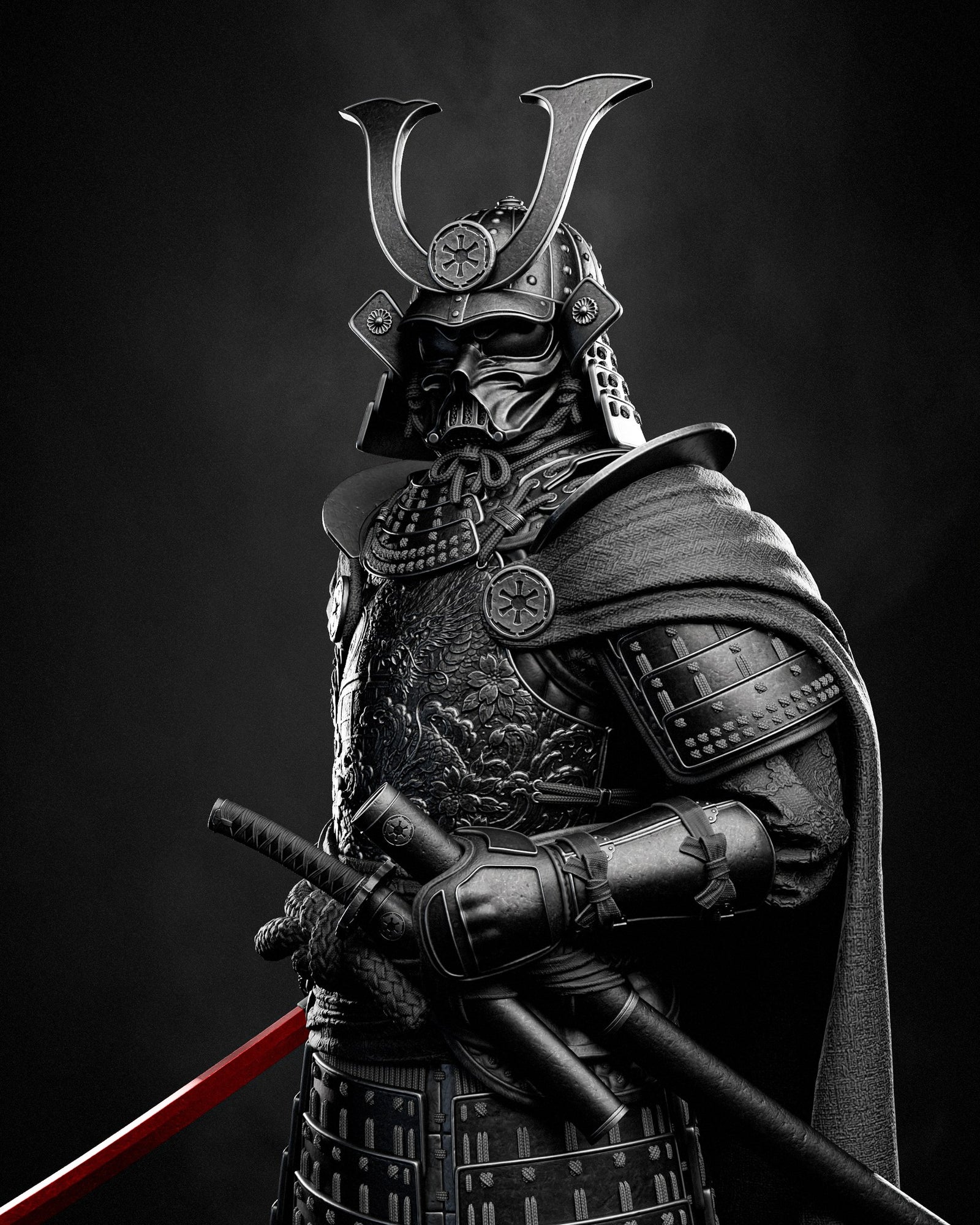 Darth Vader — studio render 3