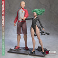 Saitama and Tatsumaki (One Punch Man) resin figure by Azerama — studio render 1