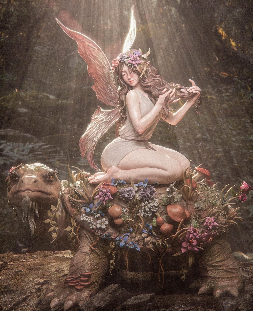Fairy Blossom — studio render 3