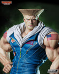 Guile (Street Fighter) resin figure by Tanuki Figures — studio render 1