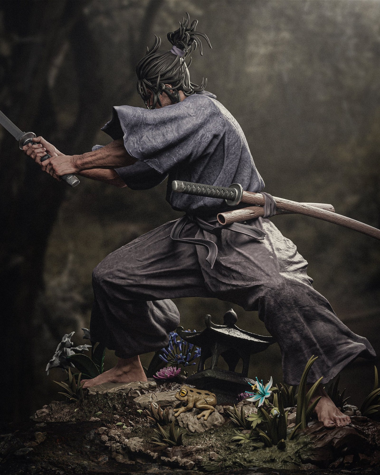 Miyamoto Musashi — studio render 3
