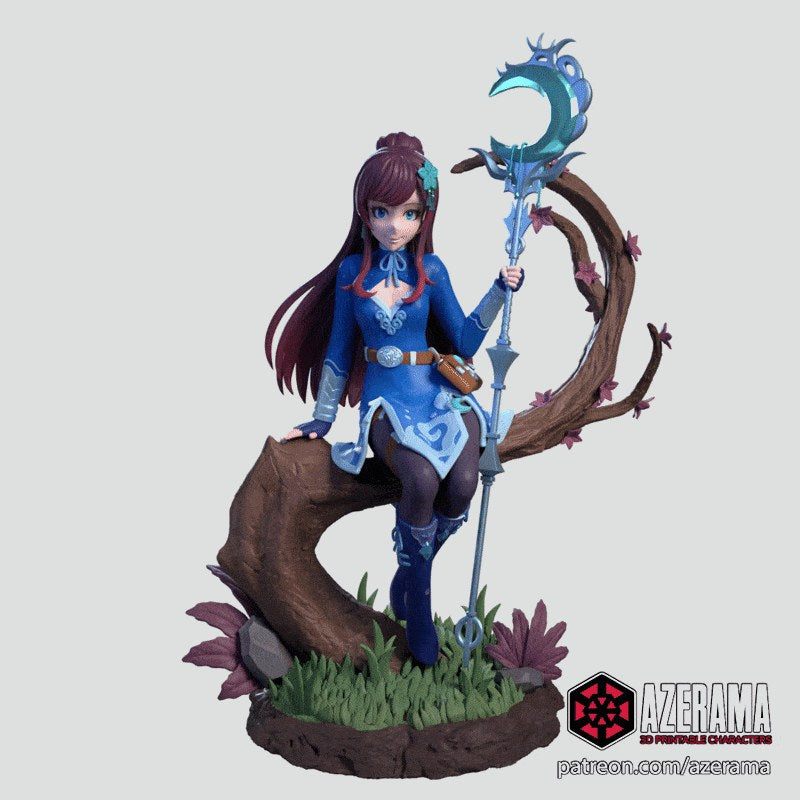 Aoi Haruka (_Original Characters) resin figure by Azerama — studio render 1