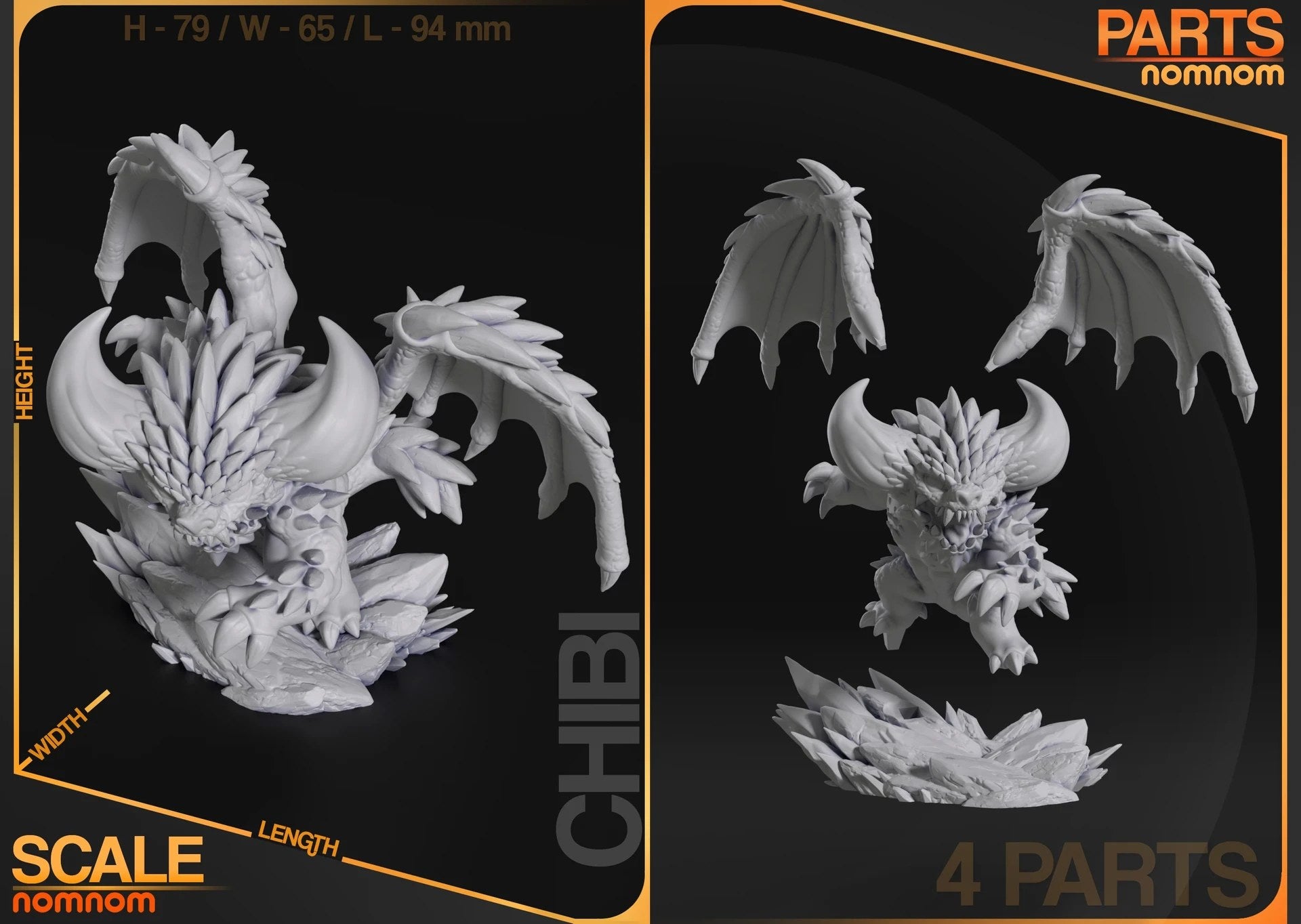 Nergigante — studio render 5