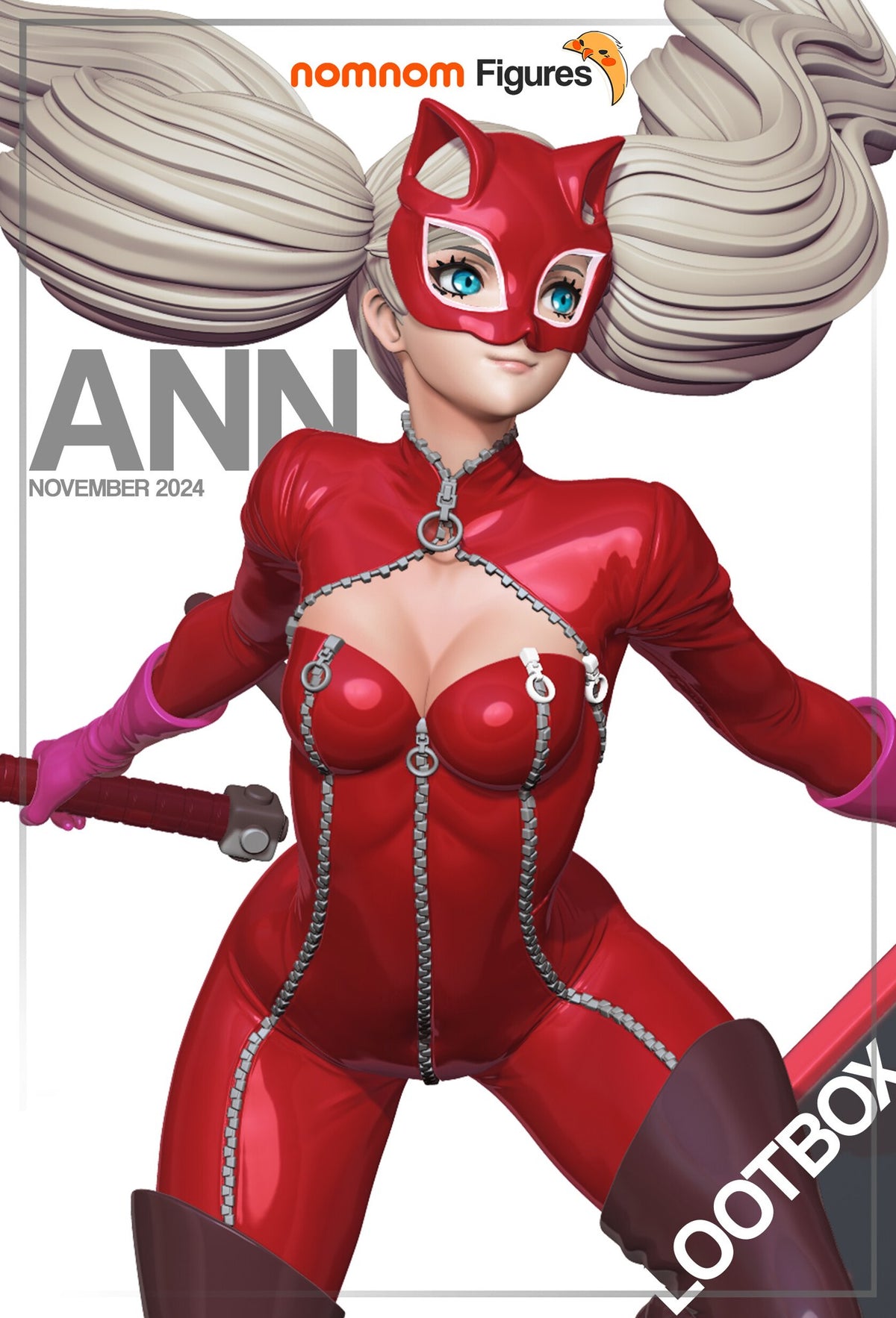 Ann Takamaki Persona 5 resin figure by NomNom Figures — studio preview 1